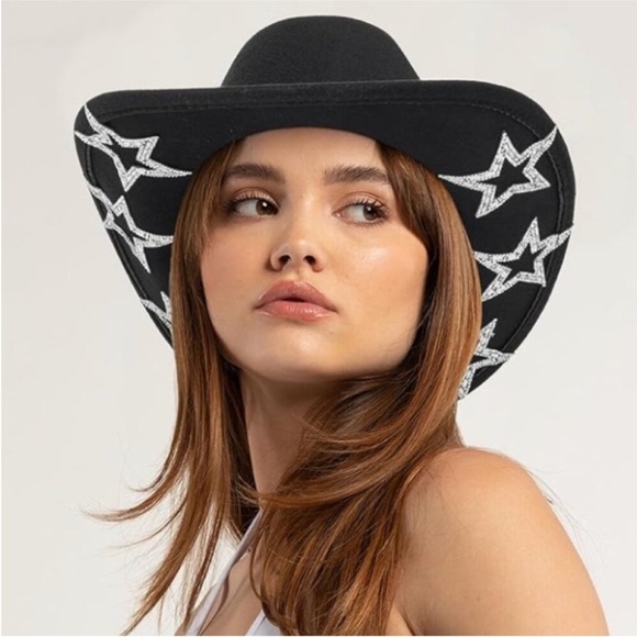 Western Stars Cowgirl Hat - Picture 2 of 8